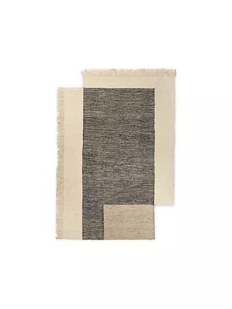 FERM LIVING | Teppich COUNTER RUG 200x300 Charcoal Off-white | 